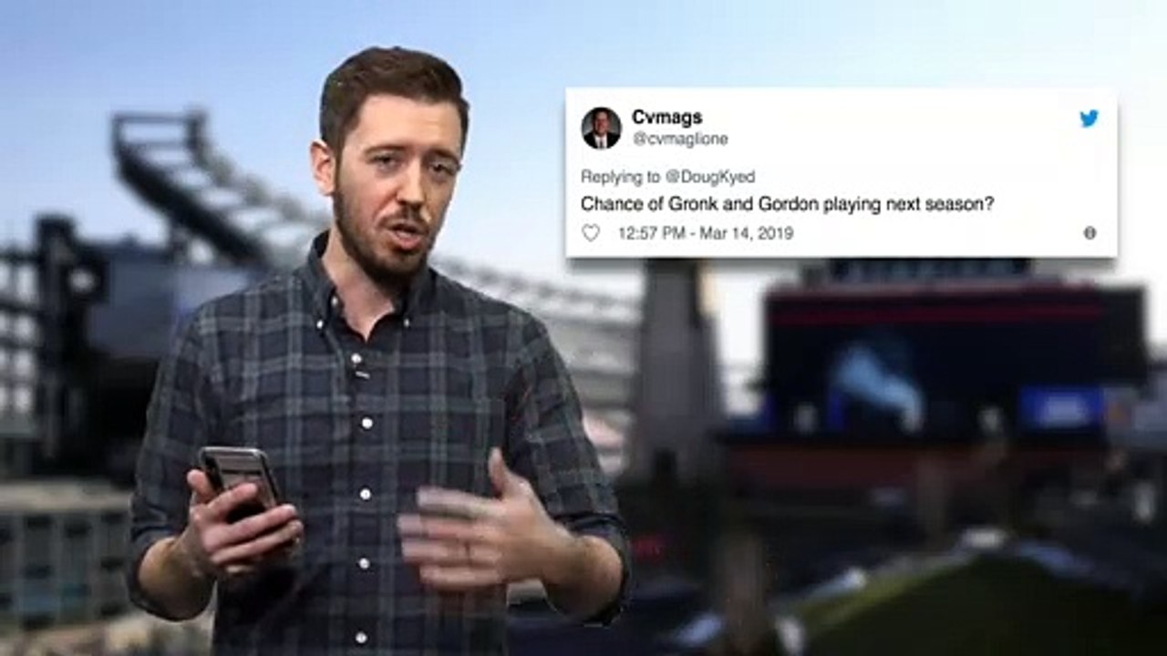 Patriots Mailbag: What Does Future Hold For Gronk, Josh Gordon?