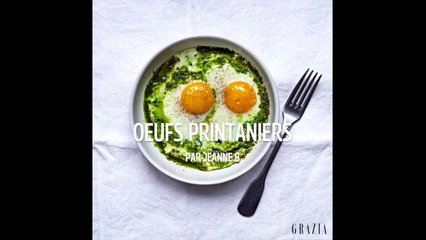 Recette des oeufs printaniers
