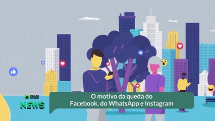 O motivo da queda do Facebook, do WhatsApp e Instagram
