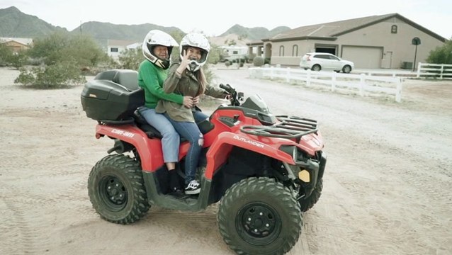 Daredevil Grandma Learns To Ride ATV