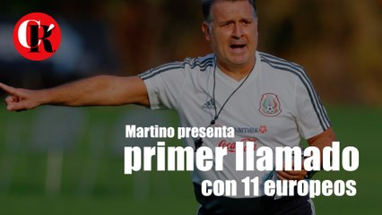 Tata Martino hace el primer llamado