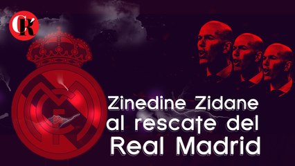 Zinedine Zidane al rescate del Real Madrid