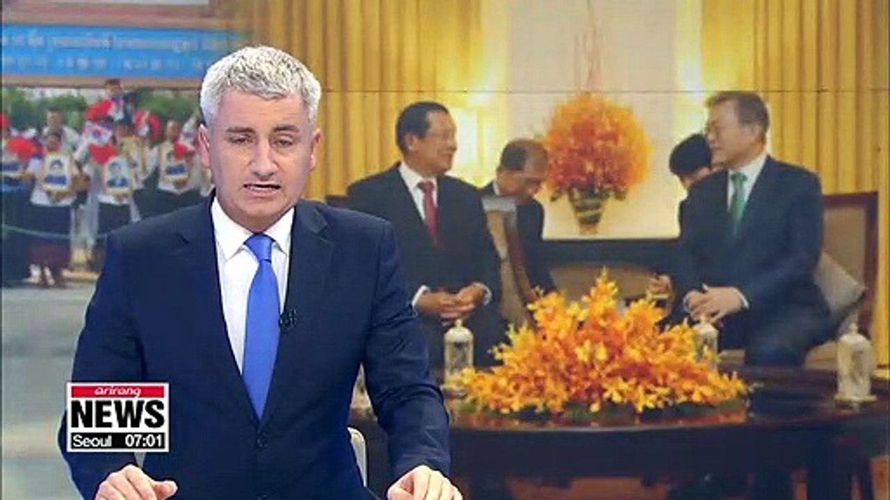 President Moon, Cambodian PM to add layer of cooperation to tighten bilateral relations