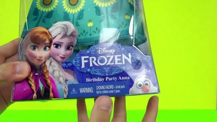 GELÉE DE LA FIÈVRE ! ELSA et ANNA jouet poupées présentation de l'examen