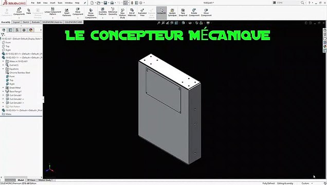 LCM - SOLIDWORKS FRANCAIS – LES ÉQUATIONS 2019 - PRÉSENTATION