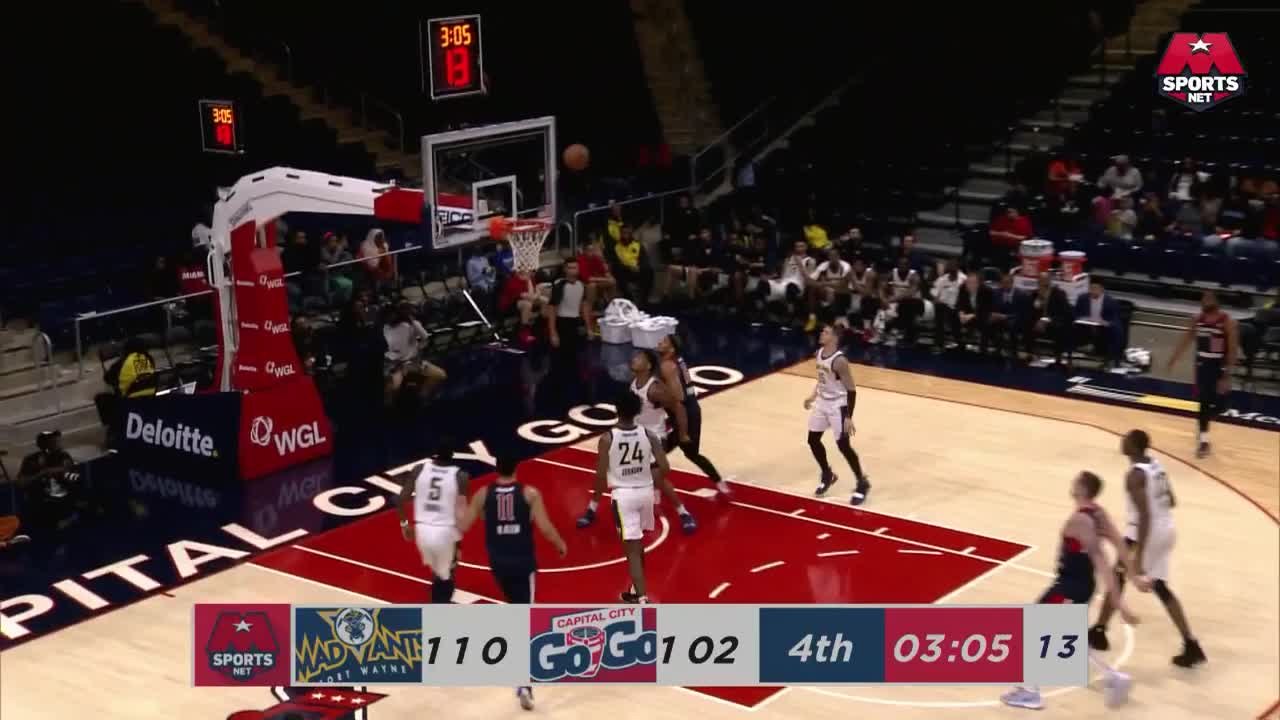 Nuggets Assignee Tyler Lydon Tallied A Team-High 22 PTS For Capital City Go-Go