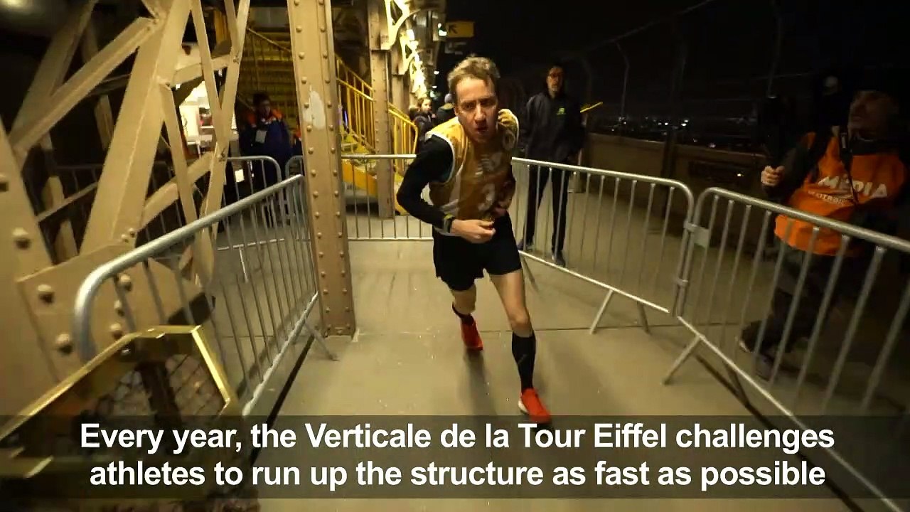 Annual Eiffel Tower vertical race: we have a winner