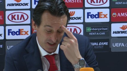 Emery proud of Arsenal players after 'difficult week'