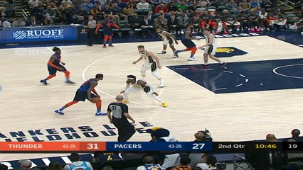 Oklahoma City Thunder at Indiana Pacers Recap Raw
