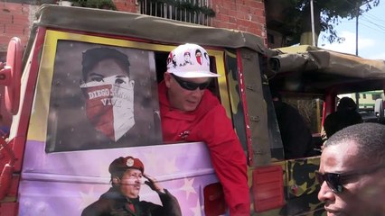 Bienhechores o matones, los "colectivos" juran defender a Maduro