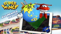 SUPER WINGS Travel Around the World Augmented Reality iPhone X, iPad, Android Set 출동슈퍼윙스 - Keith's