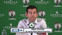 Brad Stevens On Jaylen Brown's Production Off The Bench For Celtics