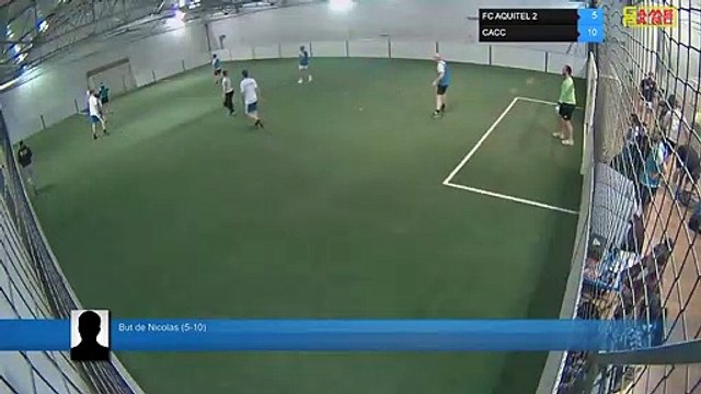 But de Nicolas (5-10) - FC AQUITEL 2 Vs CACC - 14/03/19 19:00 - LIGUE 4 - Poitiers Game Parc