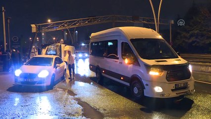 MOBESE direğine çarpan EGO otobüsü devrildi - ANKARA