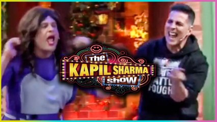 The Kapil Sharma Show : Akshay Kumar & Krushna CRAZY Dance Performance | Parineeti Chopra