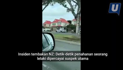 Insiden Tembak NZ: Detik-detik penahanan seorang lelaki dipercayai suspek utama