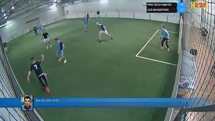 But de julien (0-2) - PRO TECH HABITAT Vs LES BANQSTERS - 14/03/19 21:00 - LIGUE 1