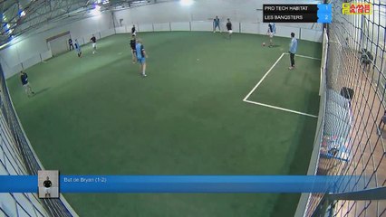 But de Bryan (1-2) - PRO TECH HABITAT Vs LES BANQSTERS - 14/03/19 21:00 - LIGUE 1