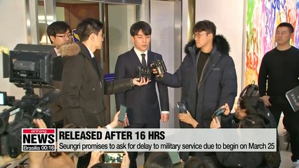 K-pop stars Seungri & Jung Joon-young released after overnight police questioning
