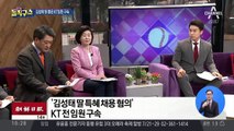 [핫플]‘김성태 딸 특혜 채용 혐의’ KT 전 임원 구속