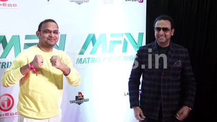 Red Carpet Launch of Matrix Fight Night with Many Bollywood Celebs