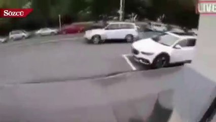 Cami saldırısında kan donduran görüntüler