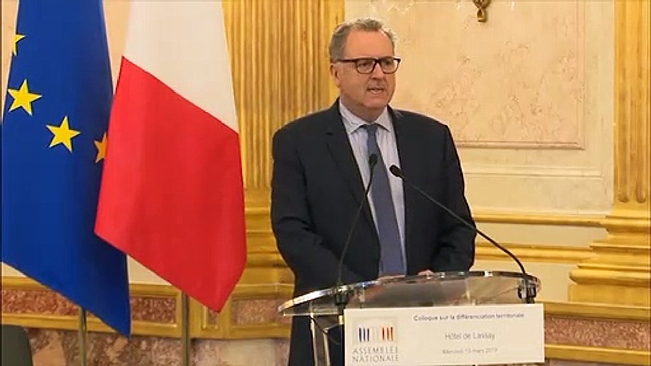 Discours - Ouverture du colloque “Différenciation territoriale” organisé par la Délégation aux collectivités territoriales et à la décentralisation (DCTD) - Mercredi 13 mars 2019