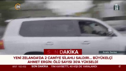 Yeni Zelanda'da 2 camiye silahlı saldırı