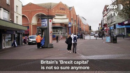 People in Stoke-on-Trent, UK react to Brexit deal vote