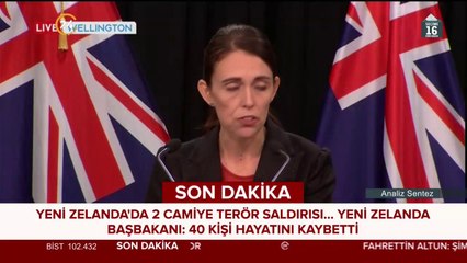 Yeni Zelanda'da 2 camiye silahlı saldırı