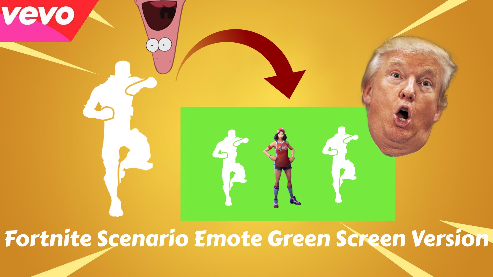 Scenario Emote Fortnite Green Screen Version Video Dailymotion