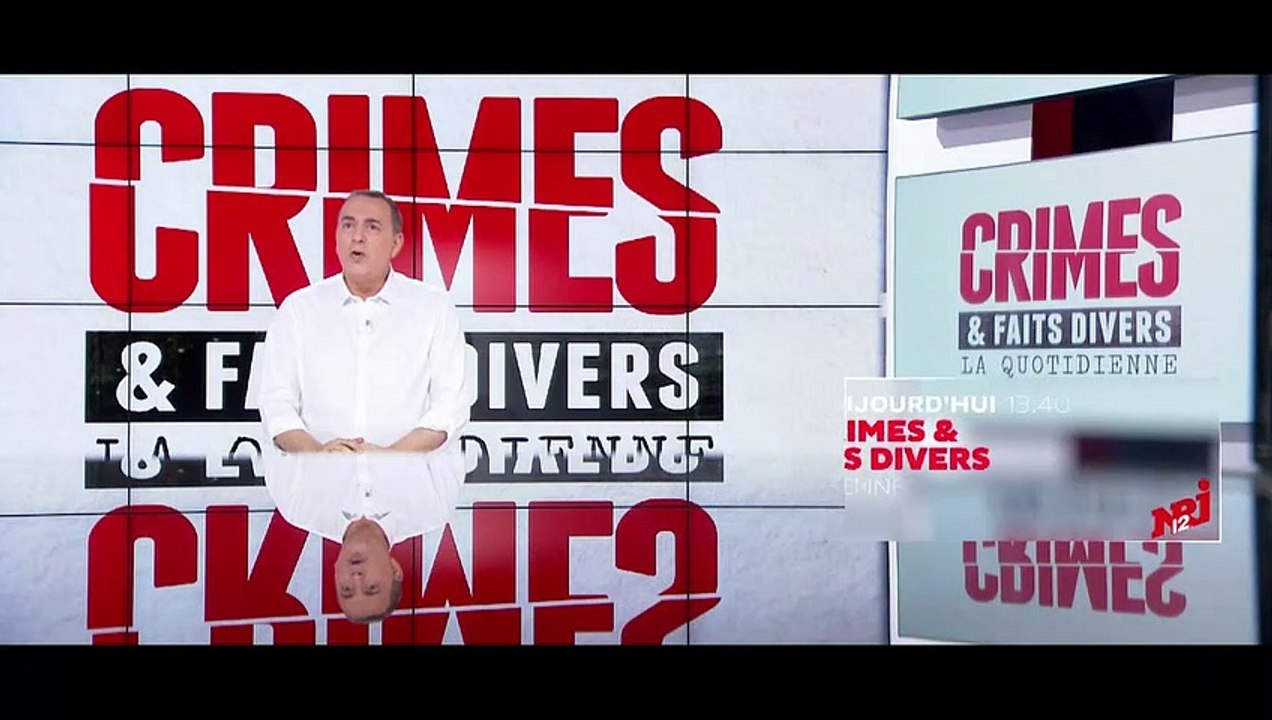 Crimes et Faits divers - vendredi 15 mars - NRJ12 - Jean-Marc Morandini