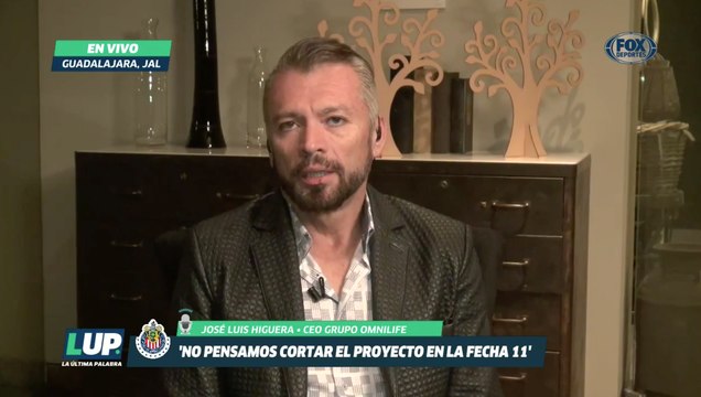 LUP: “No pensamos cortar el proyecto en la fecha 11”: José Luis Higuera