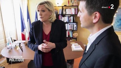 Marine Le Pen revisite à sa manière Nicolas Sarkozy