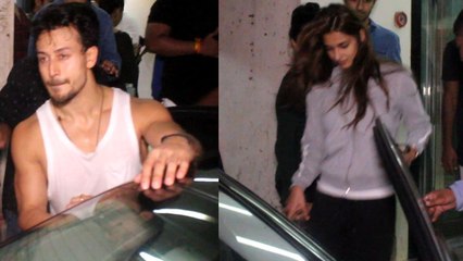 Tiger Shroff & Disha Patani looks adorable after Dance Reheasal in Andheri | Boldsky