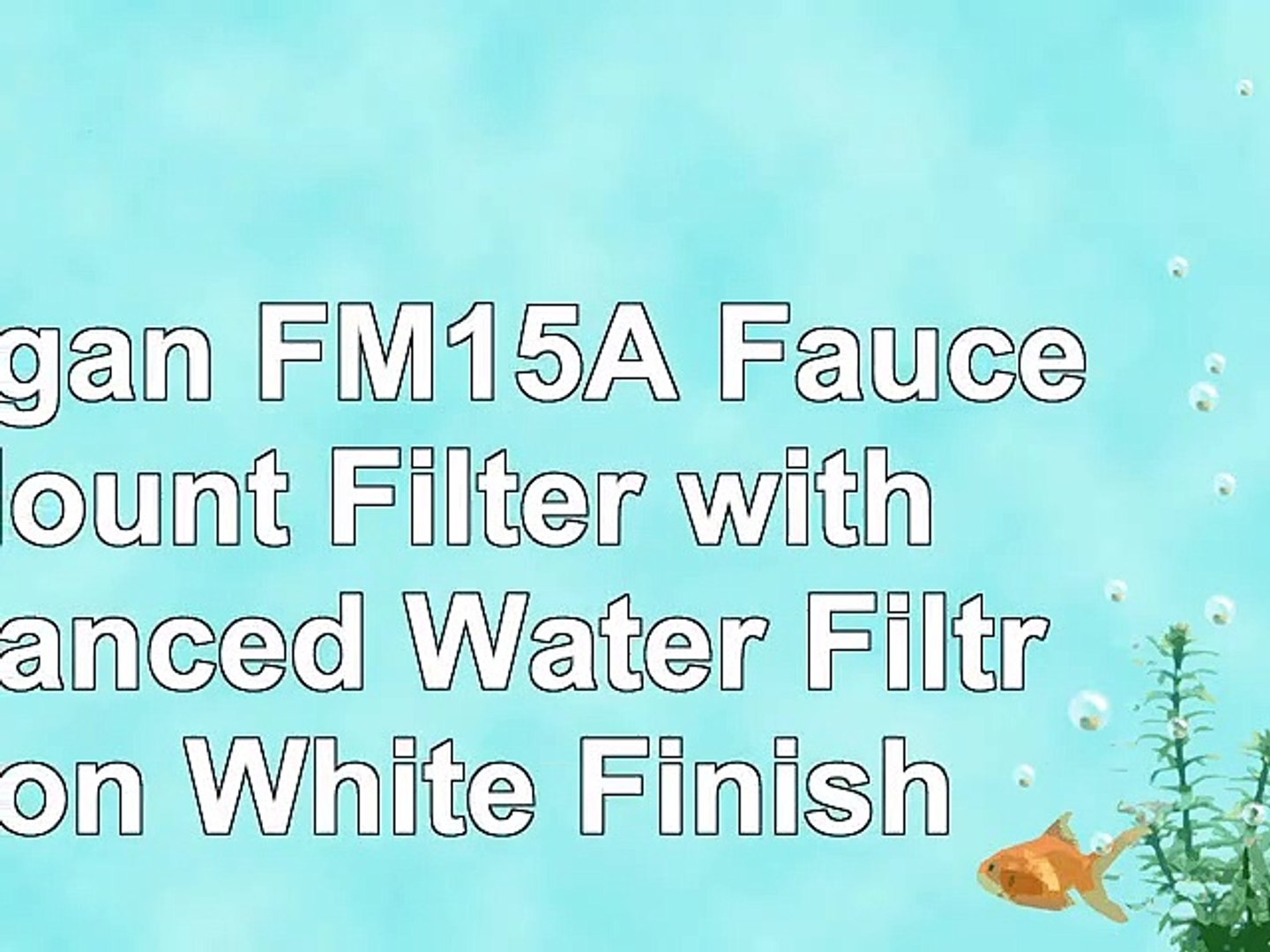 Culligan Fm15a Faucet Mount Filter With Advanced Water Filtration