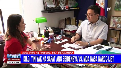 DILG, tiniyak na sapat ang ebidensya vs mga nasa narco-list