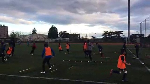 Séance U13 du 13/03 avec Coach Gauthier