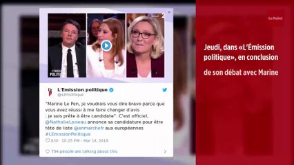Européennes : la candidature de Nathalie Loiseau éclipse Marine Le Pen