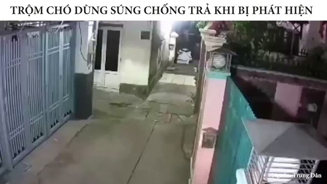 CẨU TẶC DUNG SÚNG TẤN CÔNG CHỦ NHÀ KHI BỊ PHÁT HIỆN