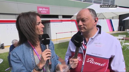 Frédéric Vasseur parle de son nouveau pilote Antonio Giovinazzi