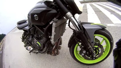 Yamaha MT 07 Sıfır 100km Hız Denemesi