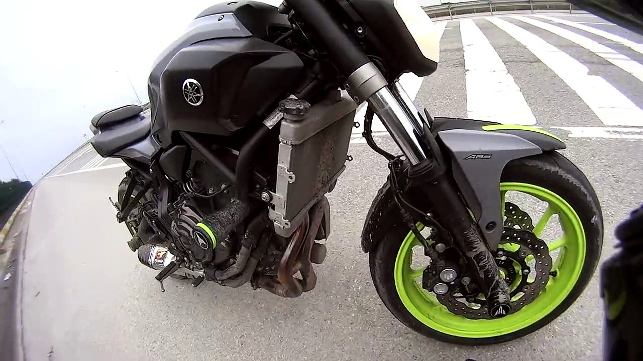 Yamaha MT 07 Sıfır 100km Hız Denemesi