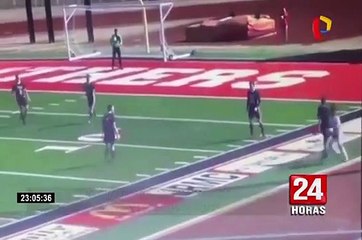EEUU: arbitro y jugador quedan heridos tras caída de poste durante partido
