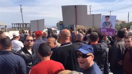 VIZITA E RAMËS, BANORËT E ROSKOVECIT PËRPLASEN ME POLICINË
