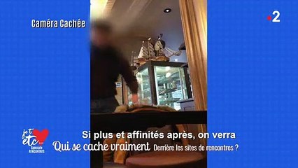 Une journaliste de France 2 teste une application de rencontre et filme en caméra cachée sa première "date"... c'est très cash ! Vidéo