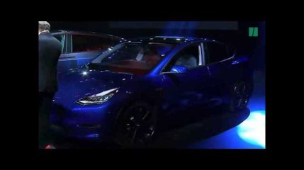 La Tesla Model Y dévoilée par Elon Musk
