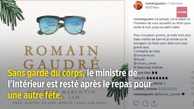 Christophe Castaner photographié en boîte de nuit