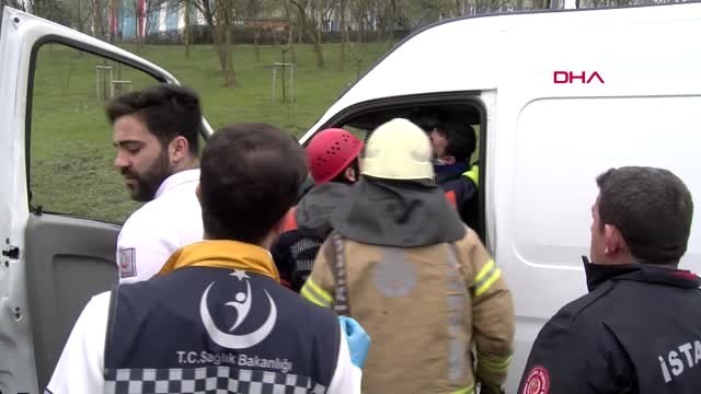 İstanbul- Tem Otoyolu Hadımköy Gişeler'de Kaza 1 Ölü, 2 Yaralı