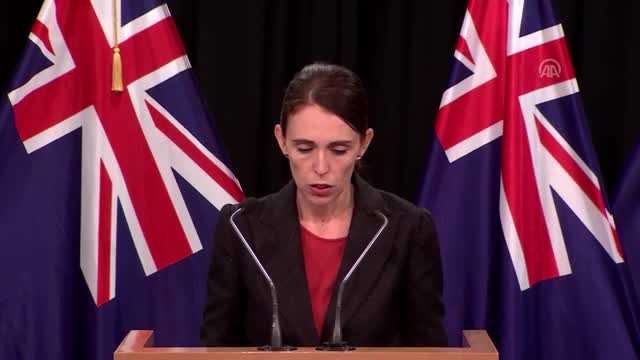 Yeni Zelanda'daki 2 Camiye Terör Saldırısı - Başbakan Ardern - Wellıngton